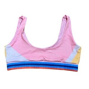 PALO ROSA x A LOT STUDIO BLOOM Bikini Top in Pink